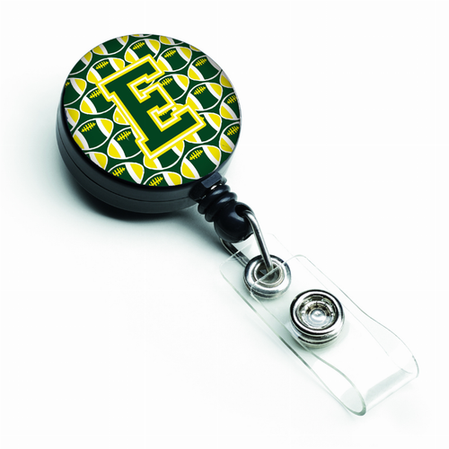Football Retractable Badge Reel - CJ1075-EBR