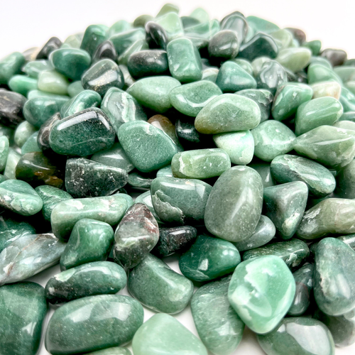 Green Aventurine | Tumbled | Kilo | 15-25mm | Brazil Green Aventurine | Tumbled | Kilo | 15-25mm | Brazil