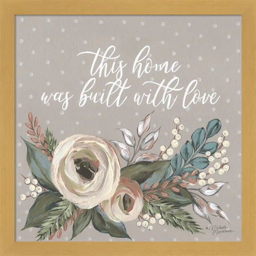 Built with Love by Michele Norman, Framed Art
