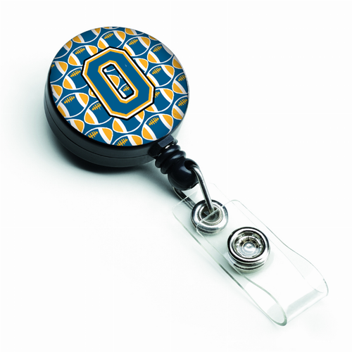 Football Retractable Badge Reel - CJ1077-OBR