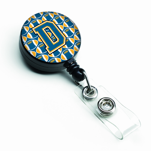 Football Retractable Badge Reel - CJ1077-DBR