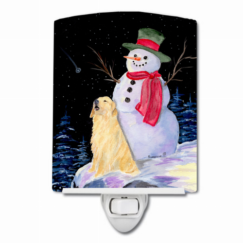 Christmas Dog Ceramic Night Light - S000213B001695P104174V000