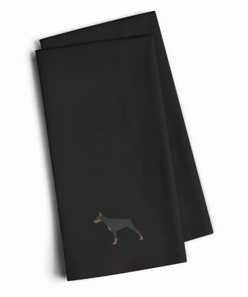 Dog Design Embroidered Kitchen Towel Set of 2 - S000213B001695P078179V000