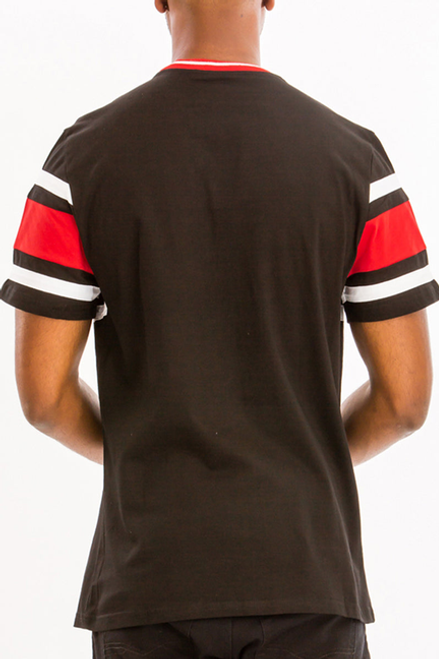 Vertical Color Block Tee - WEIV8951
