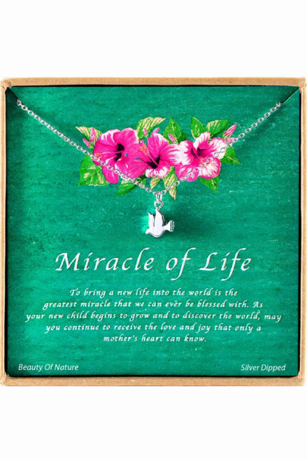 Boxed 'Mom' Inspiration Necklace - JCD153