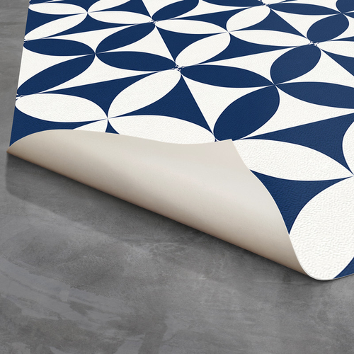 Fleur' Geometric Non-Slip Indoor/Outdoor Rug - FLEUR-30X96