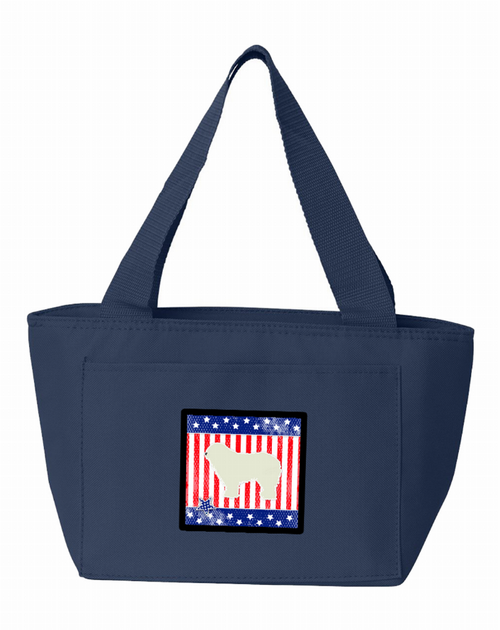 USA Patriotic Komondor Lunch Bag