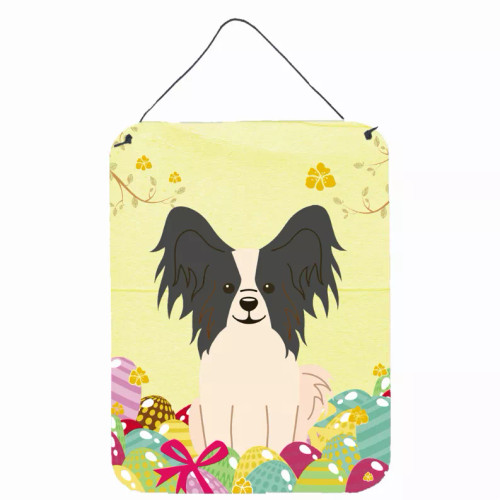 Easter Eggs Design with Dog Wall or Door Hanging Prints - S000213B001695P082417V000