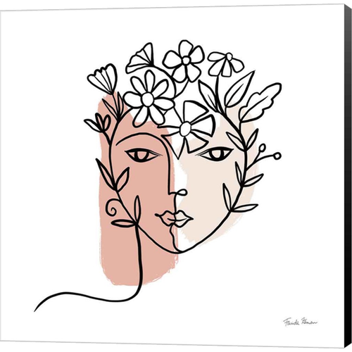 Face of Spring I by Farida Zaman, Canvas Art - S002122B002483P001201V001