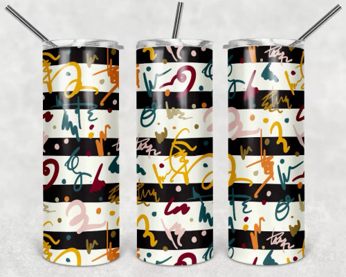 20oz Pattern Tumbler (50 Different Designs) - 177300015301