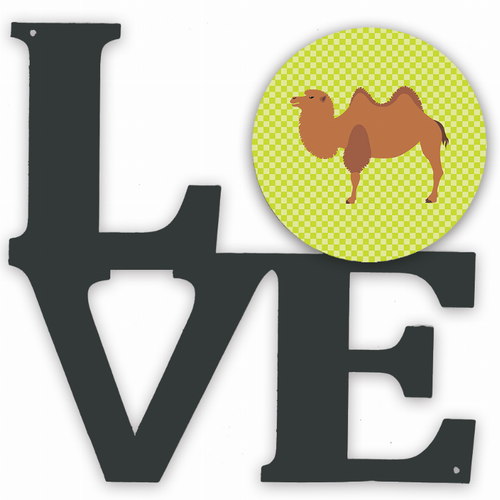 Animal Profile Artwork Metal LOVE Wall Decor - BB7644WALV