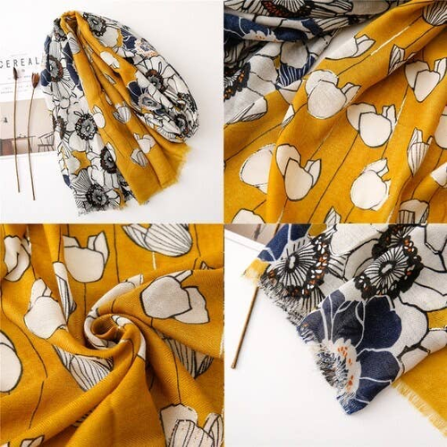 Handmade Scarves, Two Tone