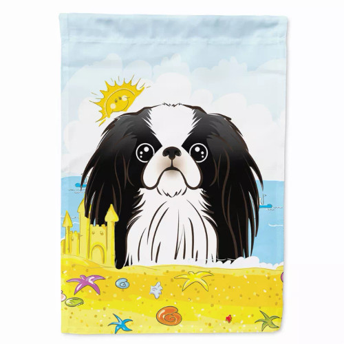 Summer Beach/Dog Breed Flag Canvas - BB2098CHF