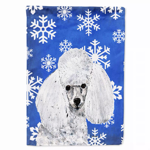 Winter Snowflakes Holiday Dog Flag Garden Size - S000213B001695P038678V000
