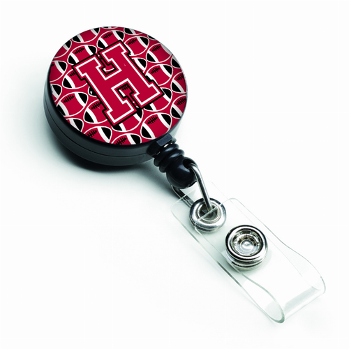 Football Retractable Badge Reel - CJ1079-HBR