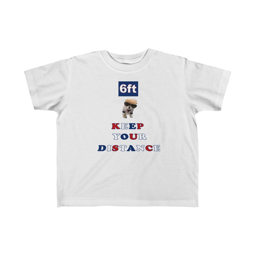 Kid's Fine Jersey Tee -Keep Your Distance - S001909B002449P000108V012