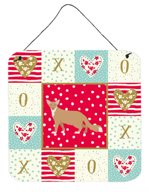 Oriental Longhair #2 Cat Love Wall or Door Hanging Prints