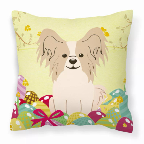 Easter Eggs With Dog Fabric Decorative Pillow - S000213B001695P083409V000