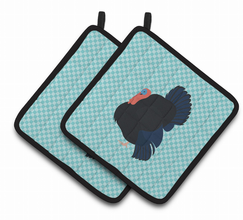 Bird on Pair of Pot Holders - BB8159PTHD