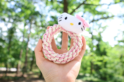 Eco-Kitty Macrame Dog Toy-Plush Squeaky Dog Toys (Copy) Eco-Kitty Macrame Dog Toy-Plush Squeaky Dog Toys (Copy)