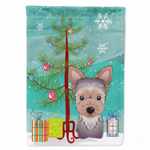 Christmas Tree/Dog  Breed Flag Canvas - BB1604CHF