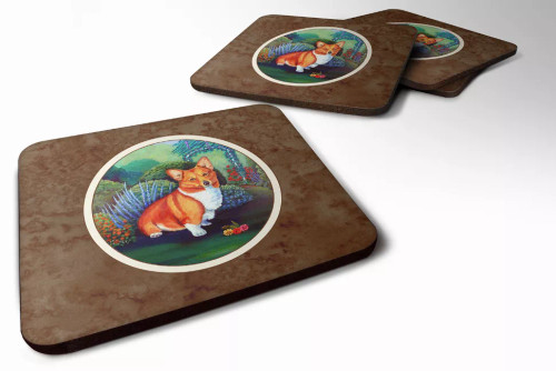 Dog Breed Corgi Foam Coaster - S000213B001695P066989V000