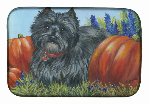 Dog Breed Art Dish Drying Mat - PPP3253DDM