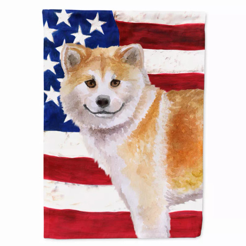 Patriotic/Dog Breed Themed Flag Canvas - BB9678CHF