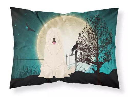 Halloween Scary With Dog Fabric Standard Pillowcase - S000213B001695P069532V000