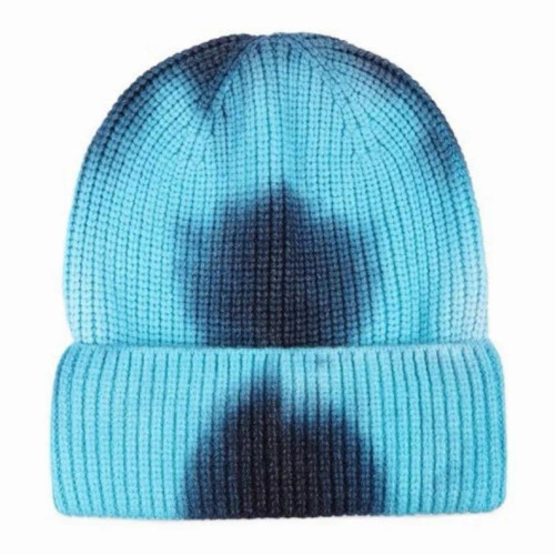 Tie Dye Knitted Multicolor Beanie