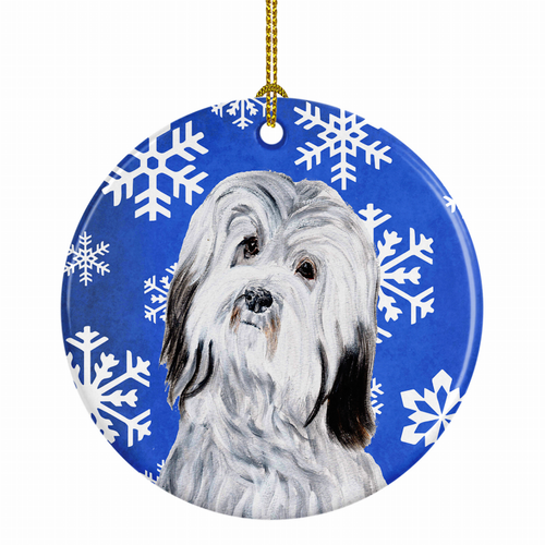 Dog on Ceramic Ornament - SC9785CO1