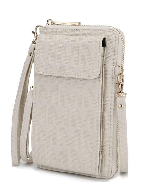 Caddy Phone Wallet Crossbody Bag - MKF-PU7791BG