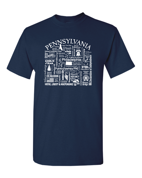 US State Destination Unisex T-shirt - Where Life Takes You (O-T) - S001839B002277P000017V680