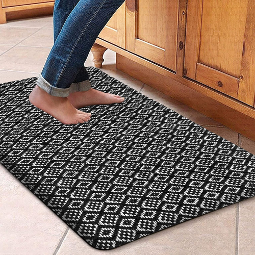 Kitchen Mat Cushioned Anti-Fatigue Kitchen Rug, Waterproof Non-Slip Kitchen Mats and Rugs Heavy Duty Comfort Foam Rug - CTC205