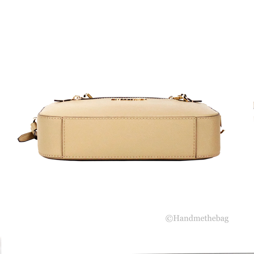 Michael Kors Jet Set EW Camel Zip Chain Crossbody