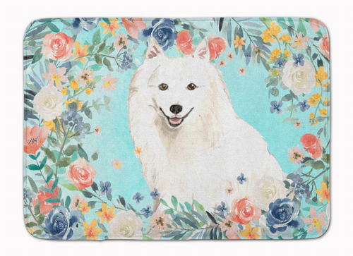 Dog Art Spring Flowers Mat - S000213B001695P000868V046