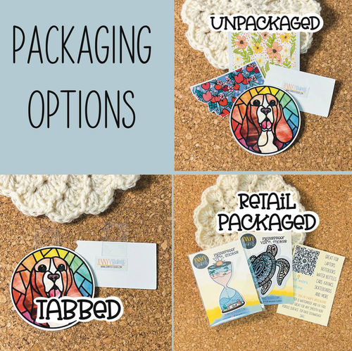 Strawberry Seeds vinyl sticker