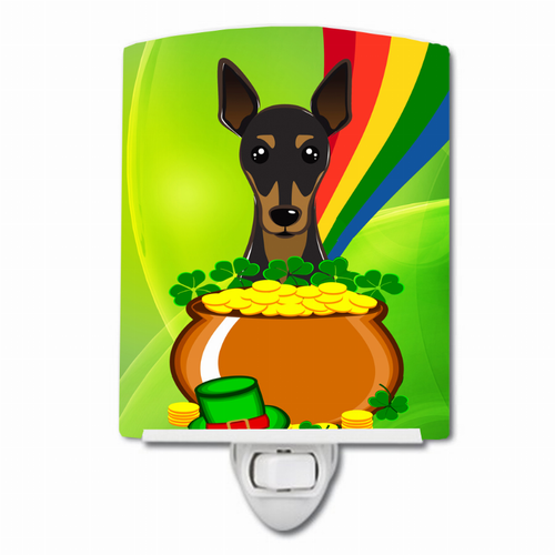 St. Patrick's Day Design with Dog Ceramic Night Light - S000213B001695P099315V000