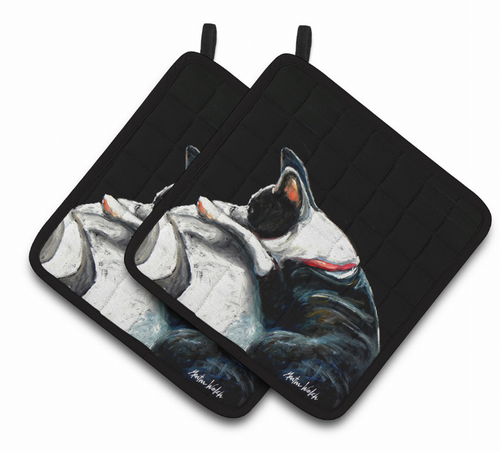 Dog Pair of Pot Holders - S000213B001695P002435V005