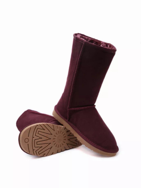 Smaibulun Ugg | Signature Faux Fur-Lined Suede Boot - S001273B001855P000145V025