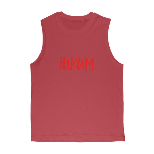 IAKAM Red Premium Adult Muscle Top - S001662B002171P000026V015