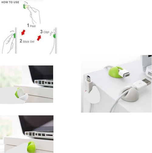 Multi-Purpose Stick on  Clips Good for Organizing Multi-Purpose Stick on  Clips Good for Organizing