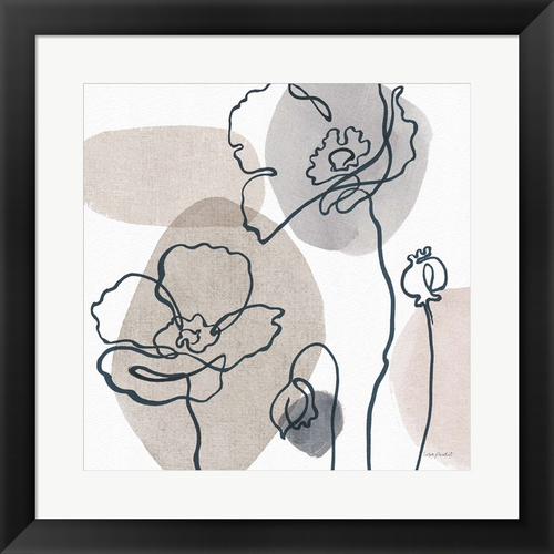 Think Neutral 03A by Lisa Audit, Framed Art