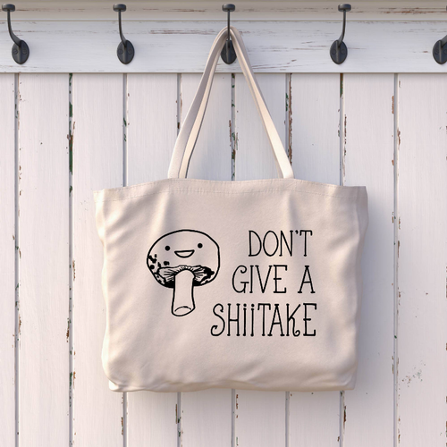 Don't Give a Shiitake Tote Bag - 1898-189826