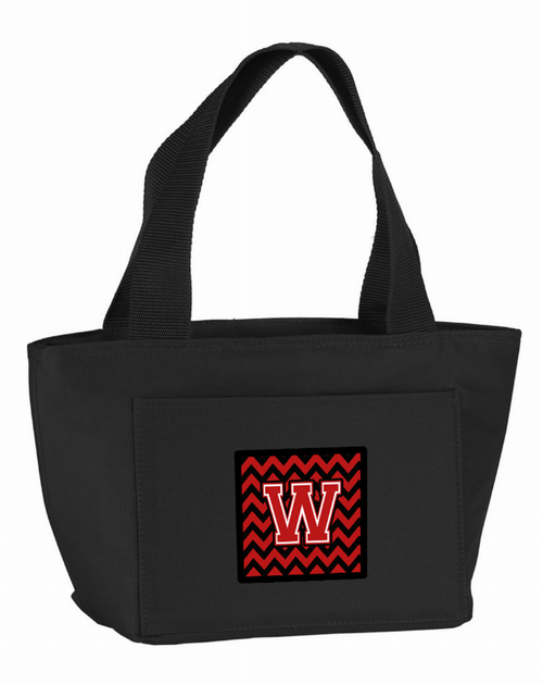 Monogram Letter Chevron Lunch Bag - CJ1047-WBK-8808