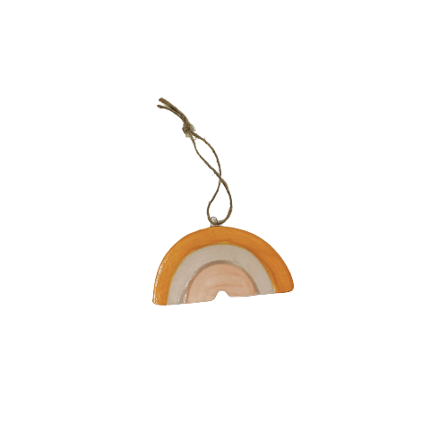 Luna Reece Ceramics - Rainbow Ornament - ACC_LUNAREECE_ORNAMENT-SEAMIST
