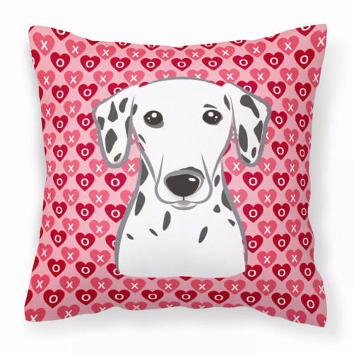 Love Design with Dog Fabric Decorative Pillow - S000213B001695P078399V000