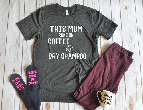 Coffee & Dry Shampoo Unisex Shirt - S002223B002547P000037V004