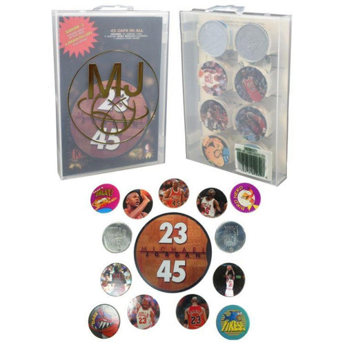 The Ultimate Collection of 1995 Michael Jordan Caps N' Slammers Limited Edition