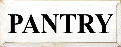 Pantry Wood Sign - S002084B002469P000049V004